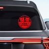 Dreothy 2Pack Kids on Board Car Stickers and Decals,Boy and Girl Safety Sign Baby on Board Stickers for Cars Window Decals Laptop Bumper Stickers Car Accessories 7.87X7.87inch (Reflective Red) view 1