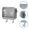 2pcs Wall Mounted Soap Holder with Hook No Drilling Required for Bathroom and Kitchen Material Soap Dish with Strong Adhesive for Easy Installation view 2