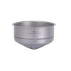 Boundless Voyage Titanium Coffee Mesh Filter Pour Over Paperless Coffee Filter Lightweight Outdoor Camping Reusable Coffee Dripper Ti6001P view 1