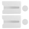 Cabilock 1set Creative Wall-mounted Tissue Box Holder No-trace Design Stylish and Practical Napkin Storage for Home Bathroom Living Room view 1