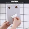 Cabilock 1set Creative Wall-mounted Tissue Box Holder No-trace Design Stylish and Practical Napkin Storage for Home Bathroom Living Room view 4