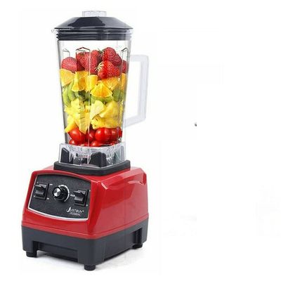 TFCFL Professional Blender, Countertop Blender Smoothie Maker 2200W Smoothie Machine Household Food Blender Machine for Soup, Fish, Shakes and Smoothies (Red)