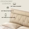 Modern Thicken Bedside Cushion Large Bed Backrest Soft Fleece Headboard Cushion Support Lumbar Bolster for Daybed Bed Bunk Bed with Removable Cover,A,No headboard 63"/160cm view 4