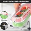 EUSOAR Cupcake Liners with Lids, 30pcs 6.8oz Aluminum Foil Ramekins Mini Loaf Pans Tin Disposable, Cupcake Baking Cups Containers Wrappers, Dessert Cheesecake Creme Brulee Ramekins Pan view 4