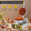 Dyna-Living Commercial Waffle Maker Restaurant, 1200W Professional Waffle Maker Commercial Waffle Iron Non-stick Classic Waffle Machine Electric Waffle Bowl Maker for Home, Hotel view 2