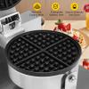 Dyna-Living Commercial Waffle Maker Restaurant, 1200W Professional Waffle Maker Commercial Waffle Iron Non-stick Classic Waffle Machine Electric Waffle Bowl Maker for Home, Hotel view 4