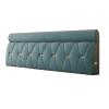 King Size Bed Rest Headboard Cushion Upholstered Reading Pillow Lumbar Pad with Removable Cover for Daybed Bed Bunk Bed for Watching TV, Reading, Relaxing,Blue,78.7"/200cm(King) view 1