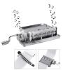 30 Note DIY Music Box Kit, Hand Crank Movement, Paper Strip Puncher, 3 Blank Tapes view 4