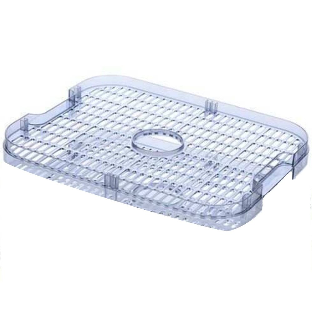 Plastic tray for COOCHEER Food Dehydrator Fruit Roll Dehydrator Sheets Square Dehydrator Sheets Fruit Roll Sheets, White 12.59''x9.84'' (1 Pieces)