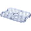Plastic tray for COOCHEER Food Dehydrator Fruit Roll Dehydrator Sheets Square Dehydrator Sheets Fruit Roll Sheets, White 12.59''x9.84'' (1 Pieces) view 1