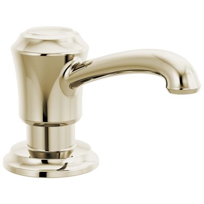 Delta RP100735PNPR Cassidy soap Dispenser, Lumicoat Polished Nickel