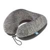 American ZZZ's Comfortable Neck Pillow, Memory Foam Travel Pillow for Uninterrupted Sleep, Ideal for Everyday Commute, Airplane, Bus, Car, and Gaming, Travel Essentials, Made in USA, Blue view 1