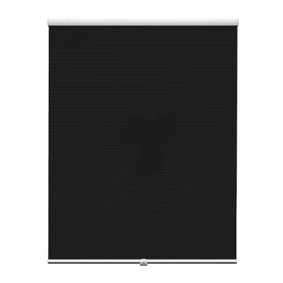 FHSBLINDS Cordless Light Filter Window Shades Blinds for Windows-Custom Cut to Size Window Blinds & Shades for Home Kitchen Bedroom Office (Black-Light Filtering, 23" W x 64" H)