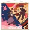 Trends International Toilet-Bound Hanako-Kun - Hanako & Tsukasa Wall Poster with Magnetic Frame, 34L x 22.4W, Premium Print and Beechwood Hanger Bundle view 1