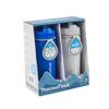 ThermoFlask Kids 16 oz Insulated Water Bottles with Straw Lid BPA-Free Stainless Steel Leakproof & Spill-Proof Design Easy Clean Wide Mouth 2-Pack for School, Sports, Playdates, Blueberry/Wolf Grey view 2