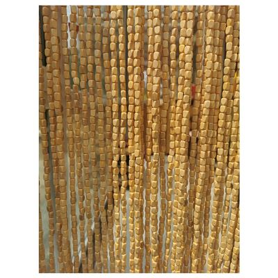 Natural Wood and Bamboo Beaded Curtain for Doorway Room Divider, Handmade Boho Bohemian, Room Partition Decoration (Color : Natural, Size : 60 Strands/100x180cm)