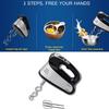 YOUOOK Hand Mixer Electric - 5-Speed Handheld Kitchen Mixer for Cake, Egg White, Yeast Dough, Include 5 Stainless Steel Accessories view 3