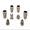 Set 4 Egyptian Art Canopic jars Sons of Horus, limestone made in Egypt view 3