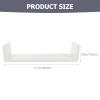 Beavorty 3pcs Multipurpose Wooden Wall-Mounted Storage Shelf for Living Room Strong Load-Bearing Capacity Simple Design for Home Organization and Item Storage view 3