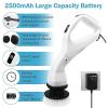 XQSSB 4 in 1 Electric Rotary Scrubber Multifunctional Household Cordless Electric Cleaning Brush Toilet Brush Electric Brush car Brush Bathroom Kitchen Cleaner view 3