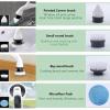 XQSSB 4 in 1 Electric Rotary Scrubber Multifunctional Household Cordless Electric Cleaning Brush Toilet Brush Electric Brush car Brush Bathroom Kitchen Cleaner view 4