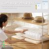 1set Vacuum Storage Bags Hand Pump Thickened Compression Bags for Clothes Bedding Travel Reusable Jumbo Each Organize Save Space Random Color view 4
