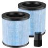 OFFICIAL MJ002H Replacement Filter Compatible with POMORON MJ002H Air Puri-fier, H13 True Hepa Filter, Activated Carbon, Multi-Layer Filter, Compare Part MJ002H-RF, 2 Pack view 1