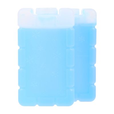 2pcs Packs Ice Crystal Box Outdoor Ice Cooler Reusable Freezer Ice Case Multipurpose Cooling Case Freezer Supplies Ice Cooler Case Fresh Keeping Ice Cases Ice Case Freezer