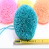 Set of 4 Large Yarn Pompoms 3 inch Pom Poms with Tails for Crafts or Decor (Hunter Green) view 4