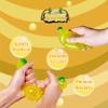 Squishy Banana Stress Balls - Stretchy Fruit Stress Balls for Adults and Party Favors, Yellow Squishy Banana Dough Ball for Vase Filler, Home Decoration, Christmas Decoration, Easter Basket Stuffers view 4