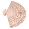 12Pcs Wooden Hand Fans Chinese Style Hollow Folding Handheld Fan for Wedding Gift Party DIY Decoration,Folding Fans,Natural, Folding Fans,12Pcs Wooden Hand Fans Chinese Style Hand Fans for Women view 2