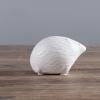 DECRZPB Handcrafted Ceramic White Hedgehog Sculpture Ornament 3D Arts Hotel Home Decor Office Wedding Gift view 1