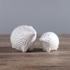 DECRZPB Handcrafted Ceramic White Hedgehog Sculpture Ornament 3D Arts Hotel Home Decor Office Wedding Gift view 2