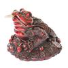 Addune Feng Shui Money Frog Three Legged Wealth Frog Figurines Money Toad Statue Chinese Coins Car Dashboard Decor Attract Wealth Gifts view 1
