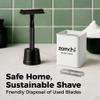 ZOMCHI Razor Blade Bank for Safety Razor Blade Storage, White view 3