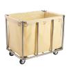 ZYFC Industrial Rolling Laundry Cart, Large Heavy Duty Laundry Hampers with Wheels, Laundry Basket Bulk Truck Commercial Household with Removable Liner Bag, 12 Bushel (400L), 200kg/440 Lbs Load view 1