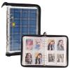 4-Pocket K-pop Photocard Holder Book with 30Pcs Inner Pages 6 Ring A5 Photocard Binder Card Collect Book Hold Up to 240 Cards (Black) view 1