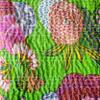 Rajasthaniartdecor Indian Reversible Kantha Quilt for Living Dorm Room Bed Cover Handmade Stitched Pure Cotton Fruit Print Bedspread Kantha Quilt view 3