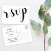 50 RSVP Postcards - Blank with Mailing Side, Response Cards for Bridal Shower, Rehearsal Dinner, Engagement Party, Baby Shower, or any Special Occasion, 4 x 6 Inches. view 2