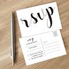 50 RSVP Postcards - Blank with Mailing Side, Response Cards for Bridal Shower, Rehearsal Dinner, Engagement Party, Baby Shower, or any Special Occasion, 4 x 6 Inches. view 4