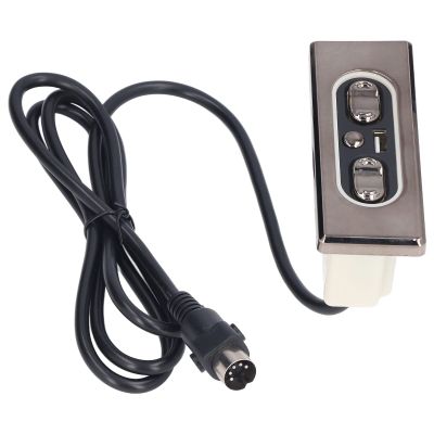 5 Buttons 29V Electric Recliner Switch Replacement with USB Charging Port for Power Lounge Chairs