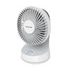 Honeywell QuietSet 5 Oscillating Table Fan, White  Personal and Small Room Fan with Quiet Operation and 5 Levels of Power and Sound view 1