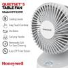 Honeywell QuietSet 5 Oscillating Table Fan, White  Personal and Small Room Fan with Quiet Operation and 5 Levels of Power and Sound view 2