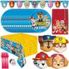 Paw Patrol Birthday Decorations Party Supplies for 16 Guests - Complete Officially Licensed Kit with Plates Napkins Banner and Masks Party Favors Set for Kids view 1