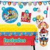 Paw Patrol Birthday Decorations Party Supplies for 16 Guests - Complete Officially Licensed Kit with Plates Napkins Banner and Masks Party Favors Set for Kids view 2