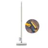 FUMANYI V-shaped Cleaning Floor Brush 2 in 1 Bathroom Floor Scrub Brush Kitchen Household Cleaning Tools Toilet Scrape & Brush Push Scrubber with Adjustable Handle (Color : White) view 1
