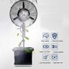 LLYB Cooling Fan High Power Misting Fan, Pedestal Fan All Metal 26"/30" Oscillating Mist Fan Cooling Warehouse Indoor/Outdoor Adjustable 5 Speed Water Tank w/Wheel Oscillation Function view 3