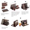 Gifts for Men Bedside Organiser Wood Phone Docking Station Dad Birthday Gifts for Him Nightstand Key Wallet Watch Stand Mens Gifts for Xmas Presents for Dad Husband Boyfriend Anniversary & Christmas view 3