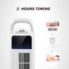 LLYB Cooling Fan Oscillation Tower Fan, Bladeless Oscillating Coolig Fan,Small Standing Tower Fans 3 Wind Speeding for Home, Office Black Oscillation Function view 3