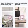 LLYB Cooling Fan Personal Desk Fan,2 Speeds Portable Desktop Table Cooling Fan,Strong Wind,Quiet Operation,for Home Office Car Outdoor Travel Oscillation Function view 4